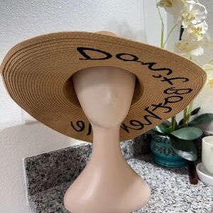 “ Don’t Bother Me " Oversized Sun Hat